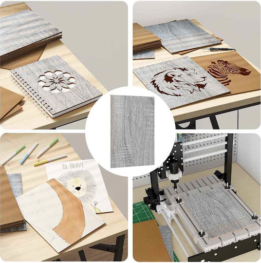 Vidaxl Διακοσμητικά Πάνελ 150 Pcs Γκρι Sonoma 15 X 21 X 0.3 Εκ