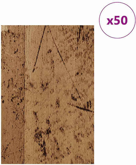 Vidaxl Διακοσμητικά Πάνελ 50 Pcs Παλαιό Ξύλο 40 X 60 X 0.3 Εκ