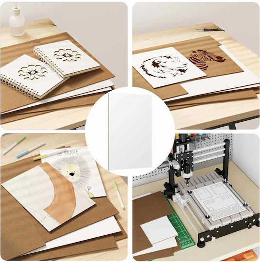 Vidaxl Διακοσμητικά Πάνελ 50 Pcs Λευκό 30 X 42 X 0.3 Εκ