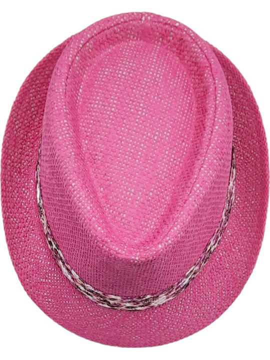 Brims and Trims Women's Fedora Hat Fuchsia