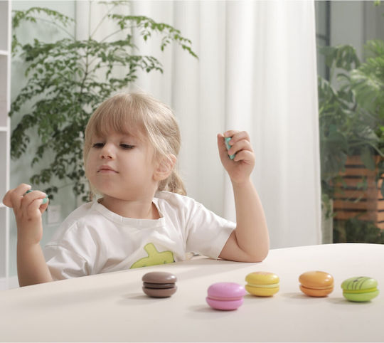 New Classic Toys Cooking Kitchen Toy Made of Wood for Ages 2+ 6pcs