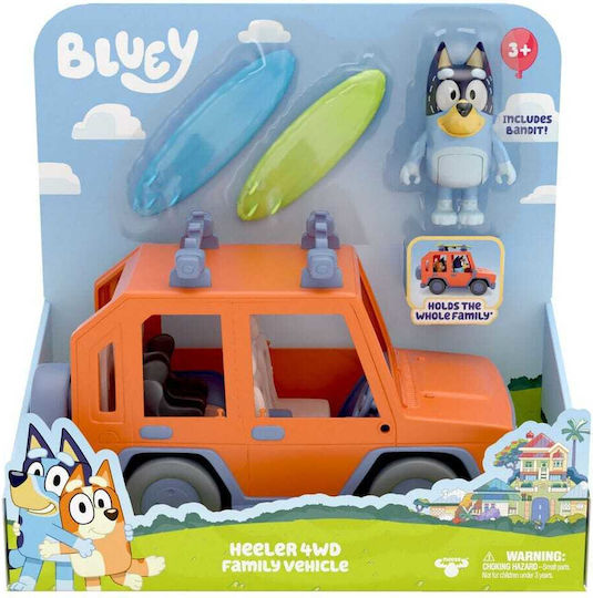Bluey Miniature Toy For 3+ Years 12cm