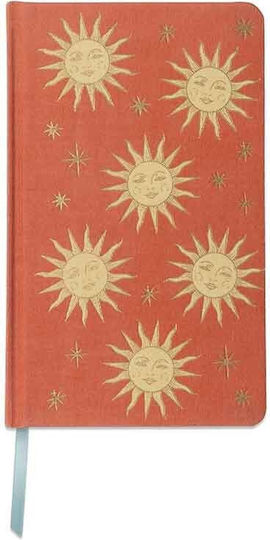 Notebook Ruled Hard Cover Terracotta Sun 13x21 Designworks Ink