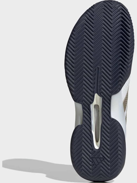 adidas Barricade Мъжки Обувки за Тенис за Глинени Игрища Бели