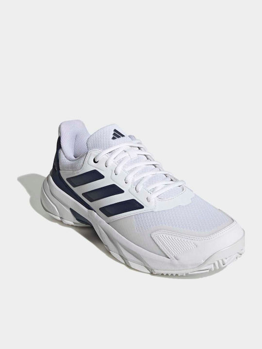adidas Courtjam Control 3 Ftwr Men's Tennis Shoes White