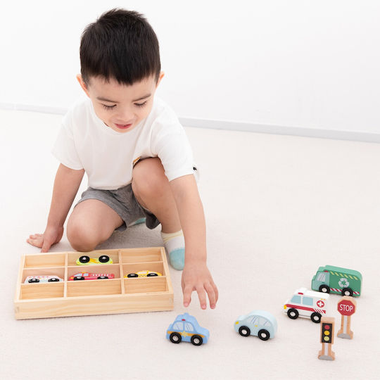 New Classic Toys Set De Mașinuțe Pentru 1.5+ Ani