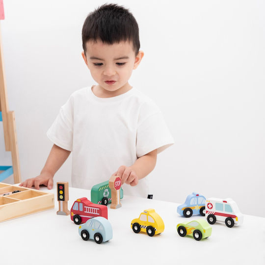 New Classic Toys Set De Mașinuțe Pentru 1.5+ Ani