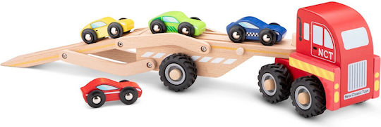 New Classic Toys Φορτηγό Μεταφοράς Αυτοκινήτων Σετ με Φορτηγό