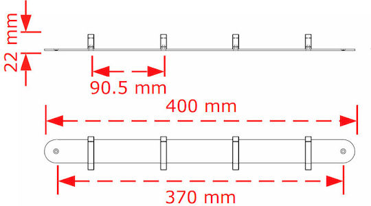 Viobrass Μεταλλική 40cm Viobrass Μεταλλική 40cm