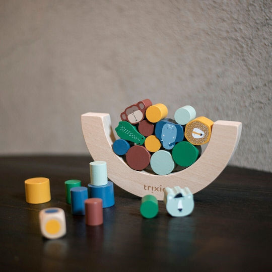 Trixie Stapelspielzeug Balancing Game aus Holz für 36++ Monate
