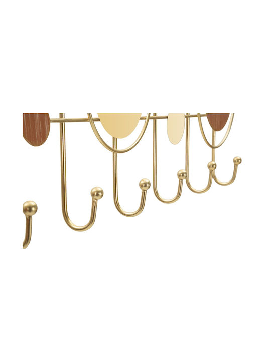 Mauro F Metal Wall Hanger 67x4.5x25cm