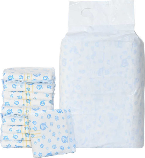 vidaXL Pampers pentru câini Foarte mic - 17.5cm 30buc