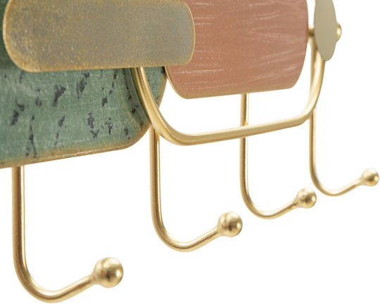 Mauro F Metal Wall Hanger 56x4.5x16cm