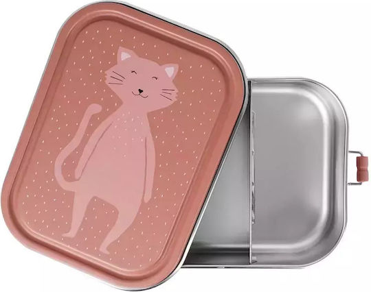 Δοχείο Φαγητού Ανοξείδωτο Χώρισμα Large Mrs Cat 1lt 77940 Trixie