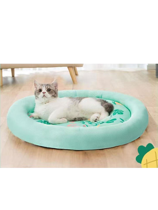 Animal Summer Mattress Dog Round Cooling Pink