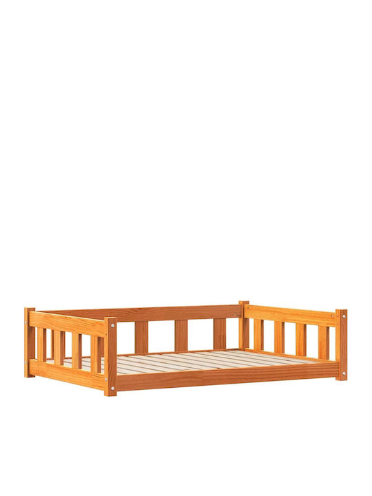 vidaXL Sofa Hundebett Braun 55x45cm.