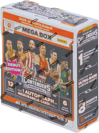 Panini Euroleague Contenders Basketball 2025/26 Mega Box