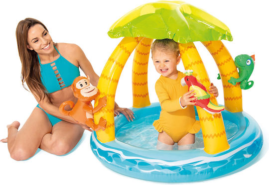 Intex Children's Round Swimming Pool 45lt Inflatable 102x86cm