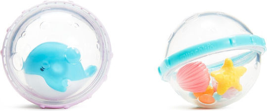 Munchkin Float And Play Bubbles Bath Balls for 3++ Months (Various Designs/Assortment of Designs) 2pcs