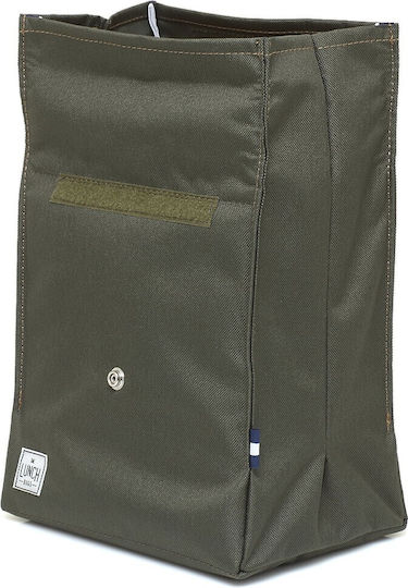 The Lunch Bags Insulated Handbag Original 5 Liters Olive L24 x W16 x H21cm