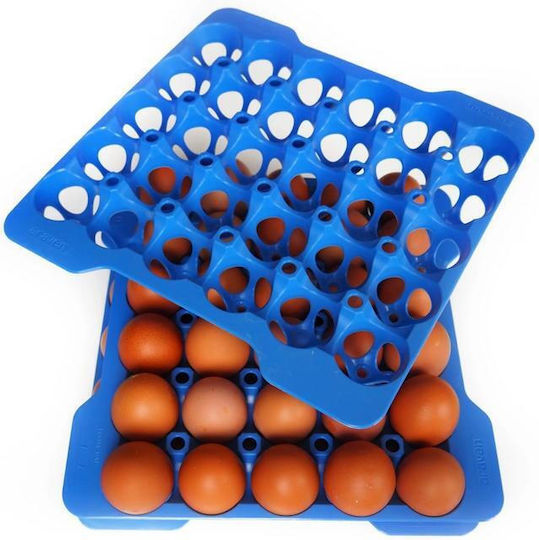 Satz 4 Stück Tabletts Lagerung 30 Eier Gn 2/3 290x290x40mm 73056 Araven