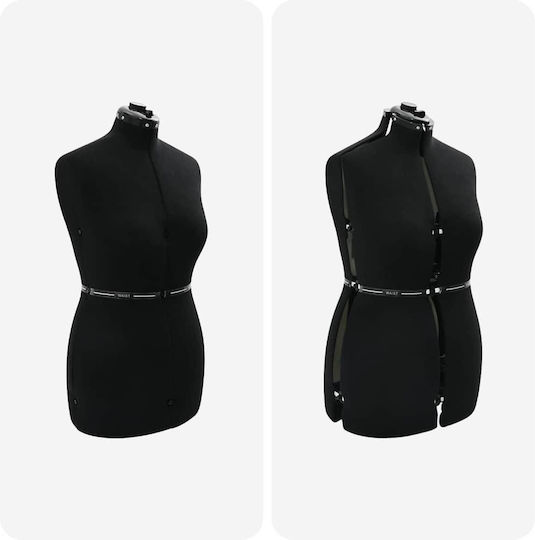 vidaXL Verstellbares Kleidungsstück Für Damen Schwarz M Samt