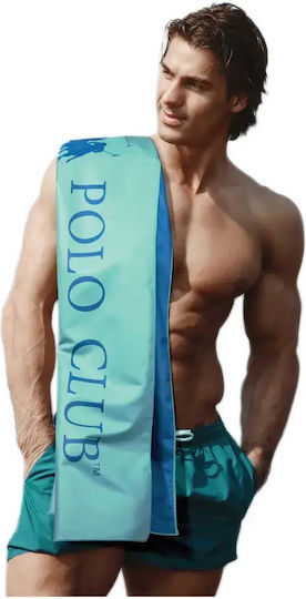 Greenwich Polo Club Microfiber Body Towel 280g/m² Double-Sided Blue 170x80cm