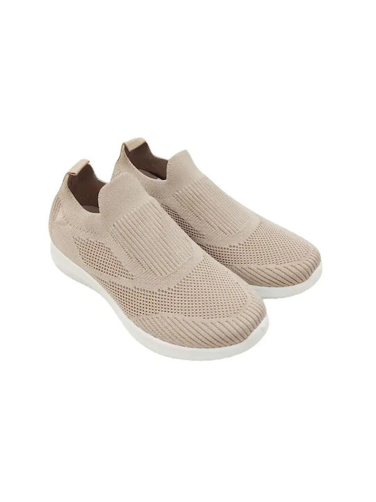 Women's Slip-Ons Beige