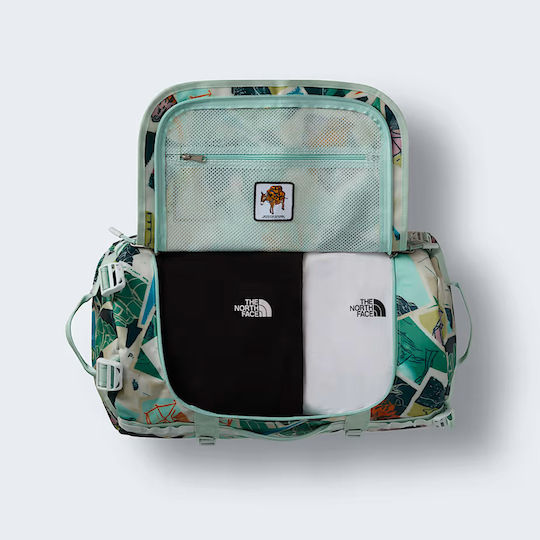 The North Face Base Σακ Βουαγιάζ Πλάτης 50lt Τιρκουάζ Υφασμάτινο Μ53.34xΠ33.02xΥ33.03εκ.