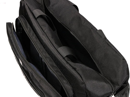 Lamonza Riviera Geantă de voiaj Gri Textil L49xW26xH28cm
