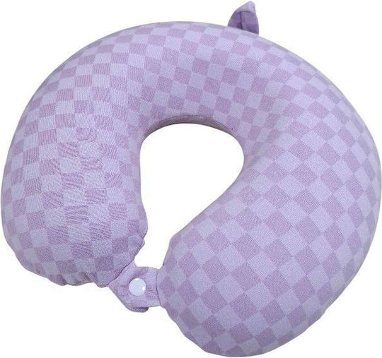 Μαξιλαράκι Ταξιδίου Memory Foam Πορτοκαλί