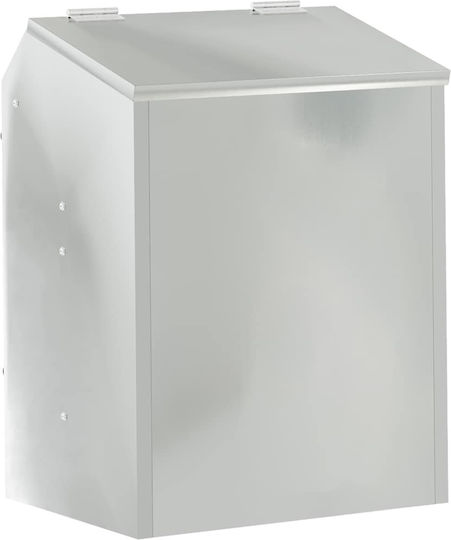 vidaXL Birds Feeding Feeder in Silver Color