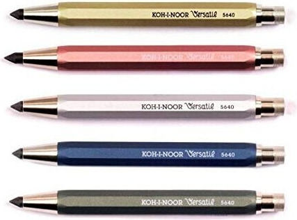 Μηχανικό Μολύβι Μεταλλικό 5340 5.6mm Ξύστρα Koh-i-noor Πράσινο