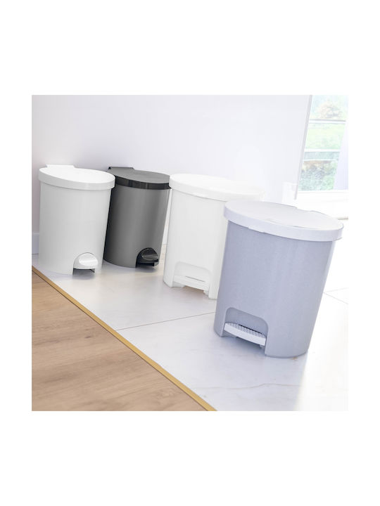 Curver Kunststoff Büroabfallbehälter 15Es Gray 27.5x36.2x33.5cm