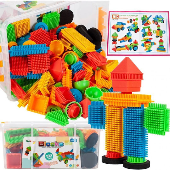 MalPlay Blocuri pentru 3+ ani Ani 100buc