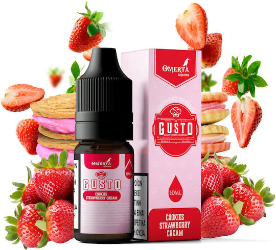 Omerta Έτοιμο Υγρό Αναπλήρωσης Gusto Strawberry 3mg 10ml