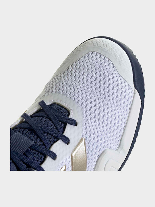 Barricade Kids Sports Tennis Shoes with Laces White