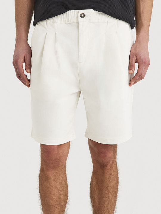 Nautica Ανδρική Βερμούδα Offwhite
