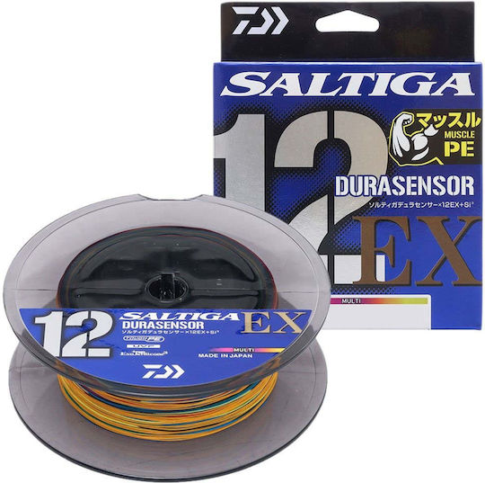 Daiwa Saltiga Durasensor 12 Плетени Влакна Ex 300м 0.16мм 0.16мм