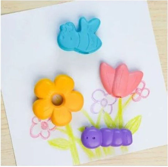 Finger Crayons Garden Set 6 Haku Yoka