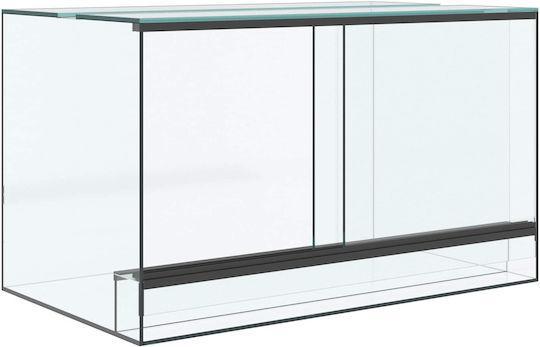 Vidaxl Habitats Reptiles Amphibians White 50 x 30 x 30 cm Glass