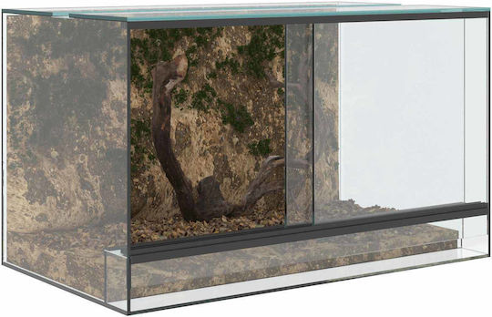 Vidaxl Habitats Reptiles Amphibians White 50 x 30 x 30 cm Glass