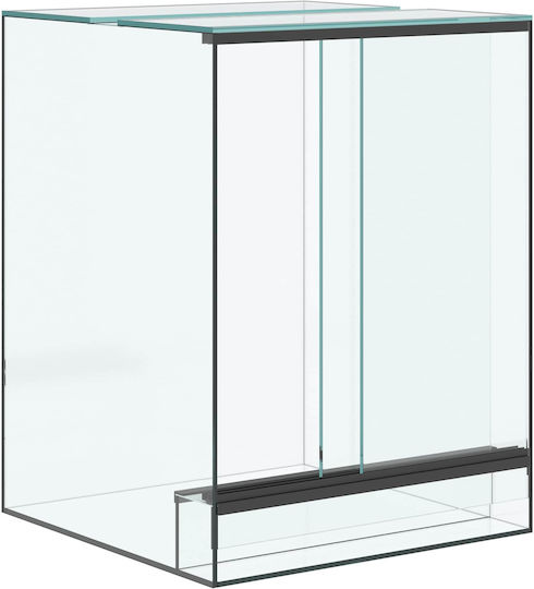 Vidaxl Reptile Amphibian Habitats White 30 x 30 x 40 cm Glass