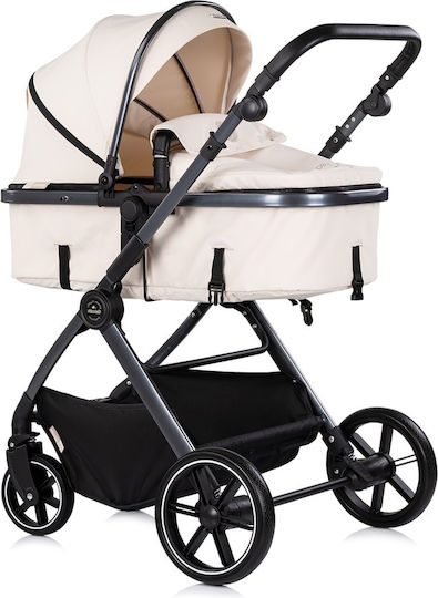 Chipolino Pearl Ρυθμιζόμενο Καρότσι 2 σε 1 Kατάλληλο για Nεογέννητο Cashmere