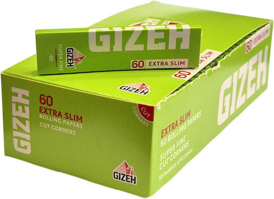 Gizeh Super Fine Zigarettenpapiere Στριφτού Τσιγάρου Extra Schlank 1 Stück