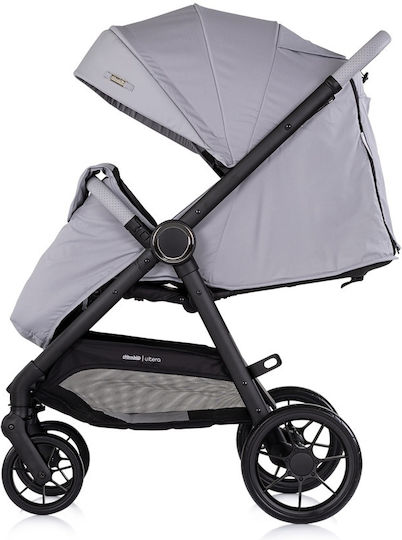 Chipolino Ultera Reversible Baby Stroller Suitable for Newborn Platinum 10kg