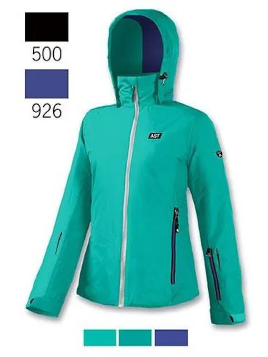 Astrolabio A58D-SDU Women's Ski & Snowboard Jacket Turquoise