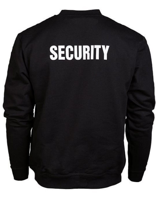 Hanorac Pentru Bărbați Security 280gr Imprimare Swc280c Negru