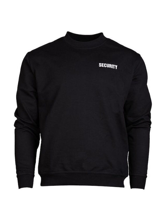 Männer Sweatshirt Security 280gr mit Swc280c Druck Schwarz