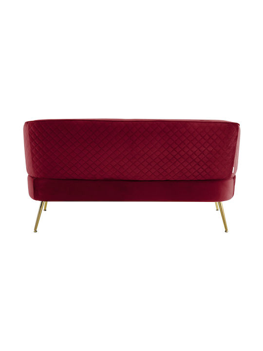 Vyragosa Doppelsitzer Sofa Rot 142x78x80cm
